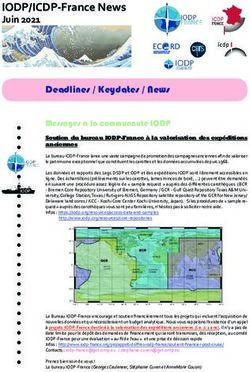 IODP/ICDP-France News - Juin 2021
