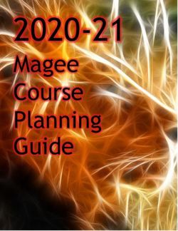 2020-21 Magee Course Planning Guide - Vancouver ...