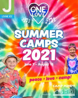 SUMMER CAMPS - peace love camp! - Levine Jewish Community Center