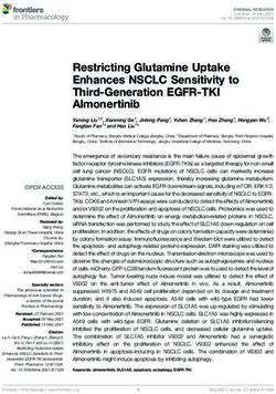 Restricting Glutamine Uptake Enhances NSCLC Sensitivity to Third-Generation EGFR-TKI Almonertinib - Frontiers