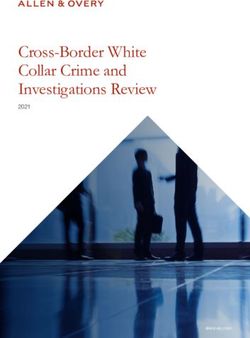 Cross-Border White Collar Crime and Investigations Review 2021 - allenovery.com