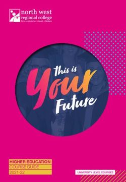 HIGHER EDUCATION COURSE GUIDE - North West ...