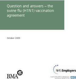 Question and answers - the swine flu (H1N1) vaccination agreement - October 2009