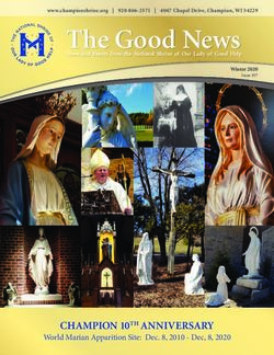 The Good News - The National Shrine of Our Lady of Good Help