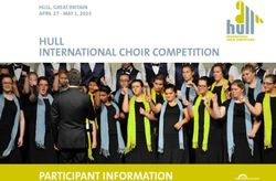HULL INTERNATIONAL CHOIR COMPETITION - PARTICIPANT INFORMATION - HULL, GREAT BRITAIN APRIL 27 - MAY 1, 2023 - Interkultur