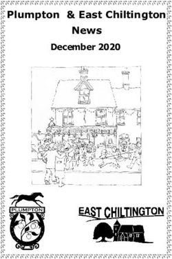 Plumpton & East Chiltington News - December 2020 - Plumpton Parish Council