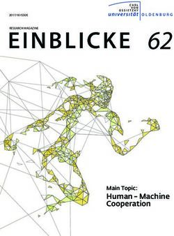 62 Human Machine Cooperation Main Topic