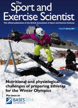 Nutritional and physiological challenges of preparing athletes for the Winter Olympics - Plus latest on