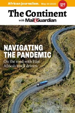 The Continent NAVIGATING THE PANDEMIC - On the road with East Africa's truck drivers - Mail & Guardian