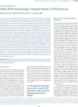 CROI 2019: Neurologic Complications of HIV Disease - IAS-USA