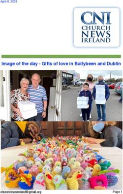 Image of the day - Gifts of love in Ballybeen and Dublin - April 6, 2021 - Church News Ireland