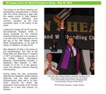 Joel Henare and Ronnie Goss became the first Kiwi woolhandling pair not to win a title in the nine championships since woolhandling was introduced ...