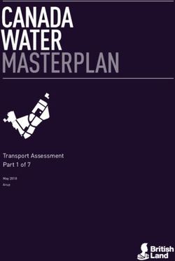 Transport Assessment Part 1 of 7 - May 2018 Arup - Canada Water Masterplan