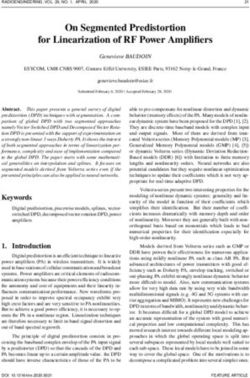 On Segmented Predistortion for Linearization of RF Power Amplifiers