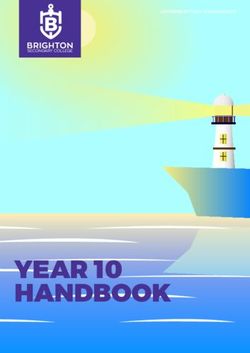 YEAR 10 HANDBOOK - BRIGHTON ARTWORK BY THEA ATHANASIADIS - Brighton Secondary College