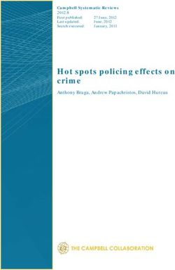 Hot spots policing effects on crime - Anthony Braga, Andrew Papachristos, David Hureau