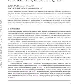 Generative Models for Security: Attacks, Defenses, and Opportunities - arXiv
