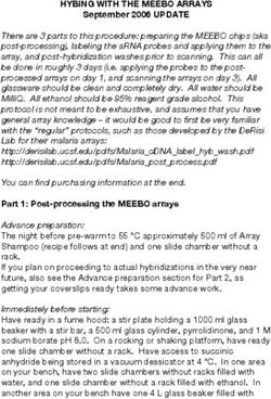 HYBING WITH THE MEEBO ARRAYS