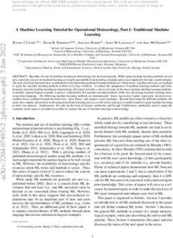 A Machine Learning Tutorial for Operational Meteorology, Part I: Traditional Machine Learning