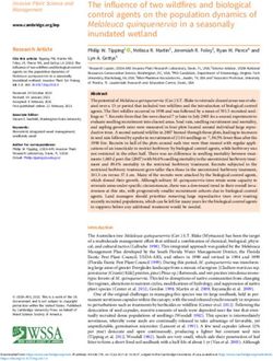 The influence of two wildfires and biological control agents on the population dynamics of Melaleuca quinquenervia in a seasonally inundated wetland