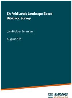 SA Arid Lands Landscape Board Biteback Survey - Landholder Summary August 2021