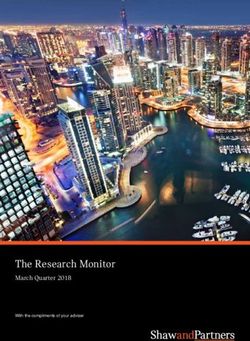 The Research Monitor March Quarter 2018 - Shaw and Partners