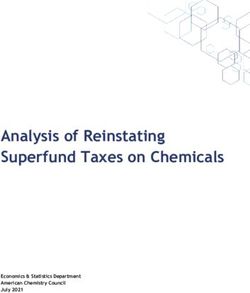 Analysis of Reinstating Superfund Taxes on Chemicals