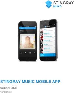 STINGRAY MUSIC MOBILE APP - USER GUIDE