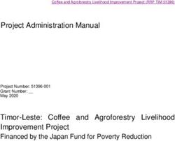 Project Administration Manual