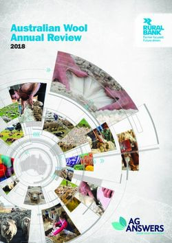 Australian Wool Annual Review 2018 - Rural Bank
