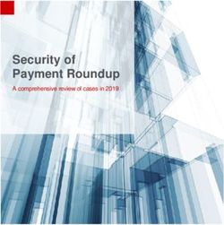 Security of Payment Roundup - A comprehensive review of cases in 2019 - Minter Ellison