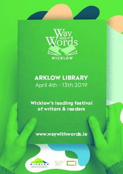 ARKLOW LIBRARY April 4th - 13th 2019 - Wicklow's leading festival of writers & readers - Claire Keegan Fiction Writing Courses