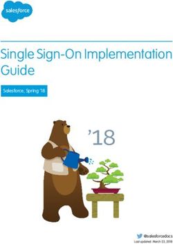 Single Sign-On Implementation Guide - Salesforce, Spring '18 - @salesforcedocs - Salesforce.com