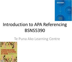 BSNS5390 Introduction to APA Referencing - Te Puna Ako Learning Centre