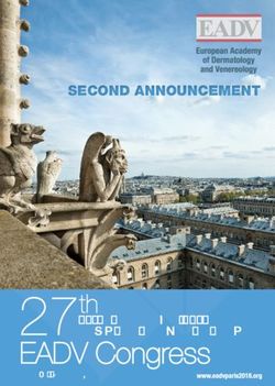 12-16 September 2018 Palais des Congrès de Paris - PARIS, FRANCE - Medimondo