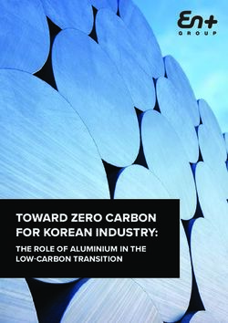 TOWARD ZERO CARBON FOR KOREAN INDUSTRY: THE ROLE OF ALUMINIUM IN THE LOW-CARBON TRANSITION - En+ Group