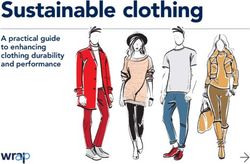 Sustainable clothing A practical guide to enhancing clothing durability and performance