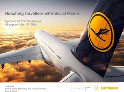 Reaching travellers with Social Media - Eyefortravel TDS Conference Singapore, May 10th 2012