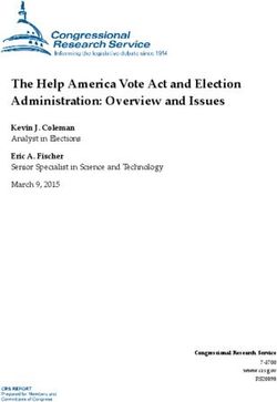 The Help America Vote Act and Election Administration: Overview and Issues - Kevin J. Coleman Analyst in Elections Eric A. Fischer Senior ...