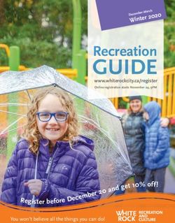 20 and get 10%off! Registerbefore December - City of White Rock