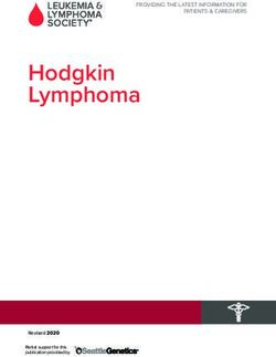 Hodgkin Lymphoma - Leukemia & Lymphoma Society