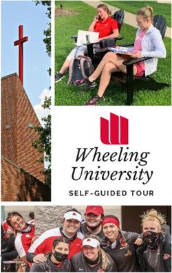 Wheeling University SELF-GUIDED TOUR - Welcome to Wheeling University!