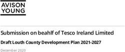 Submission on beahlf of Tesco Ireland Limited - Draft Louth County Development Plan 2021-2027 - Louth County ...