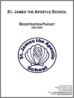 ST. JAMES THE APOSTLE SCHOOL - REGISTRATION PACKET 2022-2023