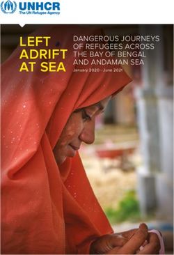 LEFT ADRIFT AT SEA DANGEROUS JOURNEYS OF REFUGEES ACROSS THE BAY OF BENGAL AND ANDAMAN SEA - UNHCR