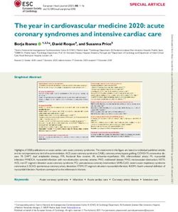 The year in cardiovascular medicine 2020: acute coronary syndromes and intensive cardiac care