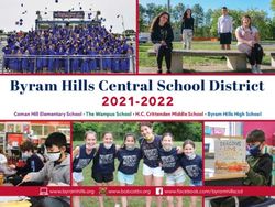 Byram Hills Central School District - 2021-2022 Coman Hill Elementary School The Wampus School H.C. Crittenden Middle School Byram Hills ...