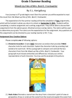 Grade 5 Summer Reading - Mixed-Up Files of Mrs. Basil E. Frankweiler By: E.L. Konigsburg - Mixed-Up Files of Mrs. Basil E ...
