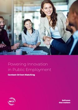 Powering Innovation in Public Employment - Context-Driven Matching - WCC Group