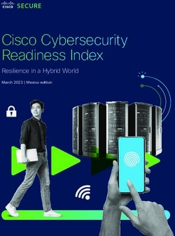 Cisco Cybersecurity Readiness Index - Resilience in a Hybrid World March 2023 | Mexico edition